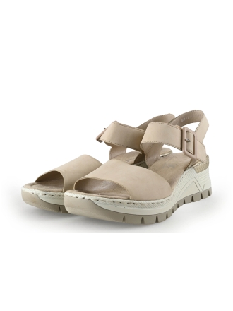 Rieker Sandalen Beige 346992
 Größe 41
 