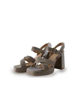 Manfield Sandalen Gold 347159
 Größe 38
 