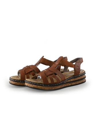 Rieker Sandalen Braun 347346
 Größe 37
 