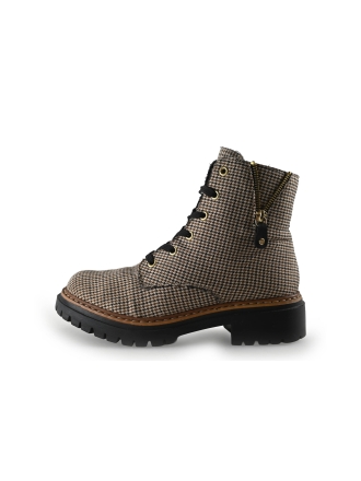 Rieker Schnürstiefel Beige 347359
 Größe 39
 