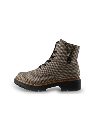 Rieker Schnürstiefel Beige 347362
 Größe 40
 