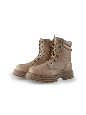 Claudia Ghizzani Schnürstiefel Beige 348289
 Größe 34
 