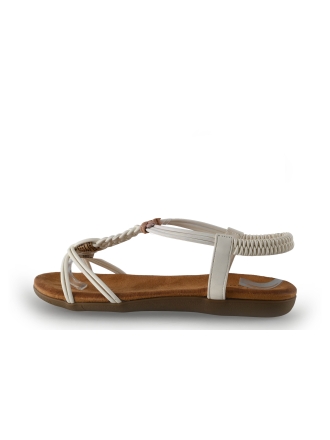 DSTRCT Sandalen Weiß 348458
 Größe 37
 