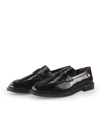 Fred de La Bretoniere Slip-ons Schwarz 348571
 Größe 40
 