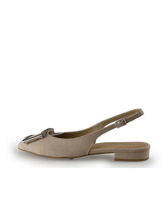 Linea Zeta Ballerinaschuhe Beige 348619
 Größe 37
 