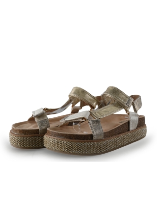 Poelman Sandalen Beige 348713
 Größe 38
 
