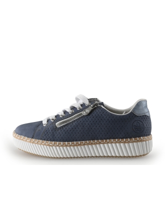Rieker Schnürschuhe Blau 348722
 Größe 36
 