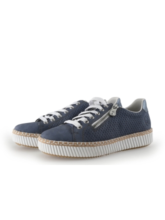 Rieker Schnürschuhe Blau 348722
 Größe 36
 