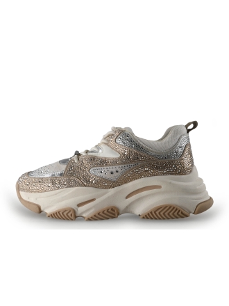 Steve Madden Sneaker Silber 348971
 Größe 40
 