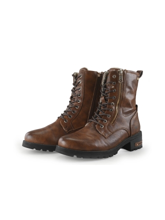 Mustang Schnürstiefel Braun 349050
 Größe 40
 