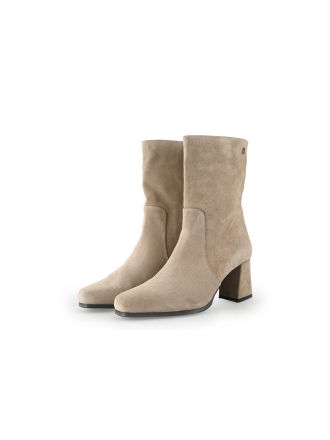Babouche Stiefeletten Beige 349203
 Größe 38
 