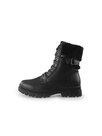 Tom Tailor Schnürstiefel Schwarz 349397
 Größe 39
 