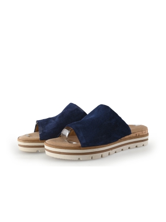 Gabor Mules Pantoletten Blau 349522
 Größe 36
 
