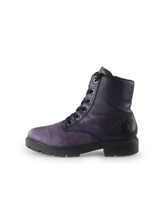 Rieker Schnürstiefel Lila 349532
 Größe 40
 