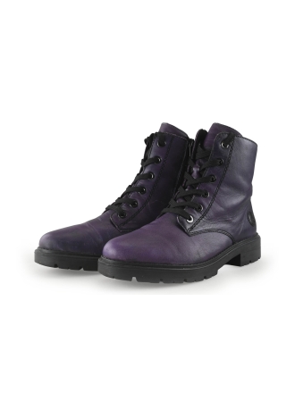 Rieker Schnürstiefel Lila 349532
 Größe 40
 