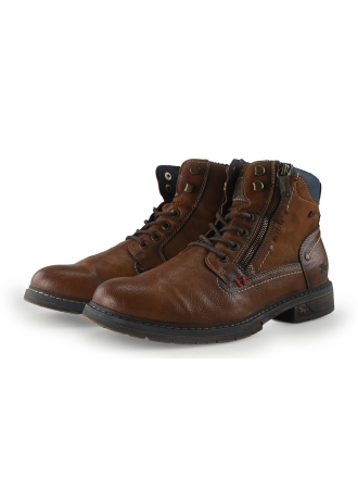 Mustang Schnürstiefel Cognac 349755
 Größe 43
 