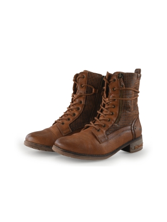 Mustang Schnürschuhe Cognac 349759
 Größe 38
 