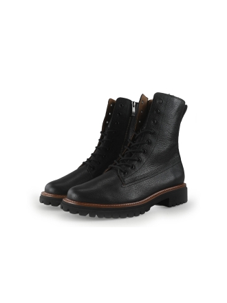 Paul Green Schnürstiefel Schwarz 349835
 Größe 41
 