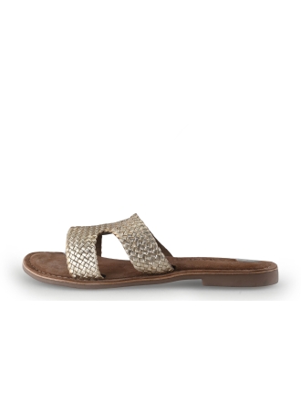Lazamani Mules Pantoletten Gold 349837
 Größe 40
 