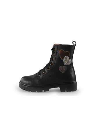 IK-KE Schnürstiefel Schwarz 350009
 Größe 28
 