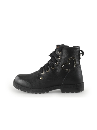 IK-KE Schnürstiefel Schwarz 350100
 Größe 30
 
