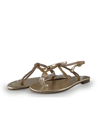Mia & Jo Sandalen Gold 350103
 Größe 40
 