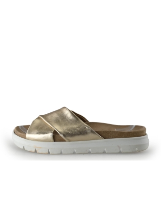 Sens Mules Pantoletten Gold 350178
 Größe 39
 