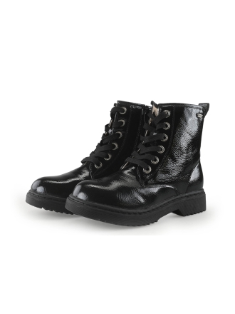 Barbarella Schnürstiefel Schwarz 350200
 Größe 35
 