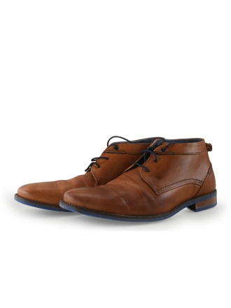 Manfield Schnürstiefel Cognac 350208
 Größe 44
 