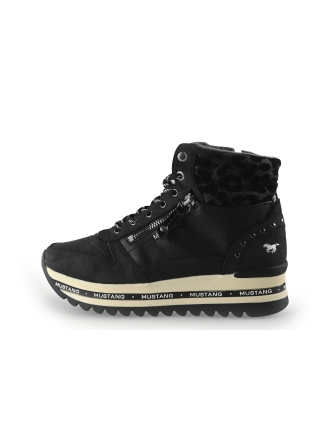 Mustang Hohe Sneaker Schwarz 350268
 Größe 37
 