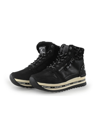 Mustang Hohe Sneaker Schwarz 350268
 Größe 37
 