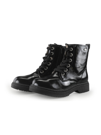 Barbarella Schnürstiefel Schwarz 350302
 Größe 35
 