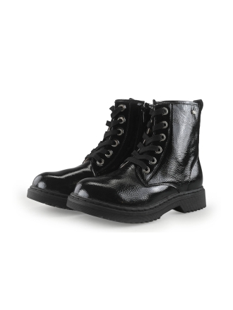 Barbarella Schnürstiefel Schwarz 350378
 Größe 39
 