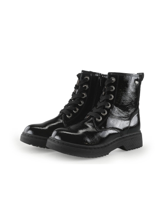 Barbarella Schnürstiefel Schwarz 350382
 Größe 33
 