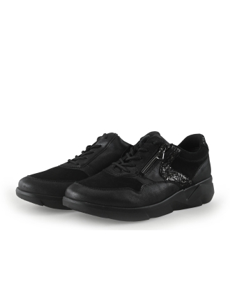 Waldlaufer Sneaker Schwarz 350391
 Größe 38
 