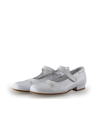 Sabalin Ballerinaschuhe Weiß 350480
 Größe 33
 