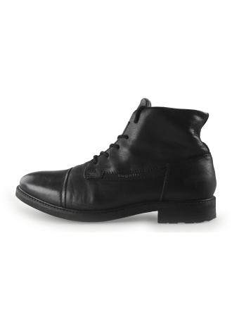 Bugatti Stiefeletten Schwarz 350488
 Größe 45
 