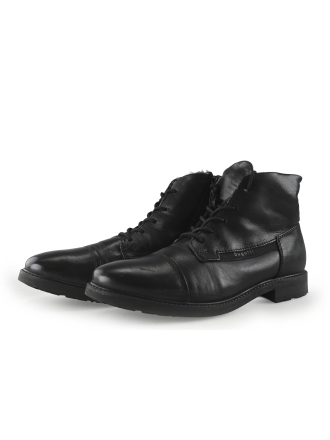 Bugatti Stiefeletten Schwarz 350488
 Größe 45
 