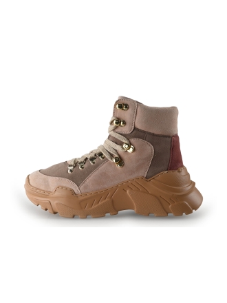 Copenhagen Studios Schnürstiefel Beige 350494
 Größe 38
 