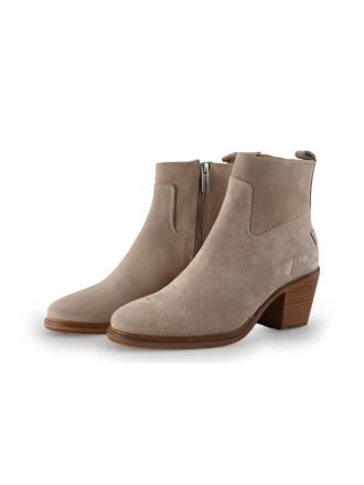 Shabbies Amsterdam Stiefeletten Beige 350545
 Größe 38
 