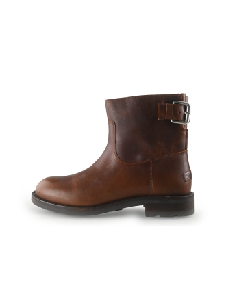 Shabbies Amsterdam Stiefeletten Cognac 350553
 Größe 42
 