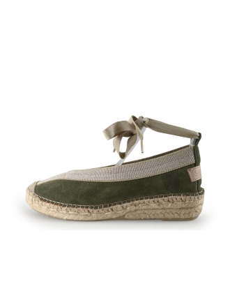 Shabbies Amsterdam Espadrilles Grün 350556
 Größe 40
 