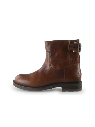 Shabbies Amsterdam Stiefeletten Cognac 350557
 Größe 42
 