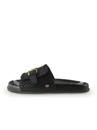 Fred de La Bretoniere Mules Pantoletten Schwarz 350560
 Größe 38
 