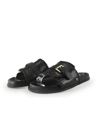 Fred de La Bretoniere Mules Pantoletten Schwarz 350560
 Größe 38
 