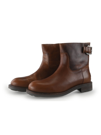 Shabbies Amsterdam Stiefeletten Cognac 350568
 Größe 42
 