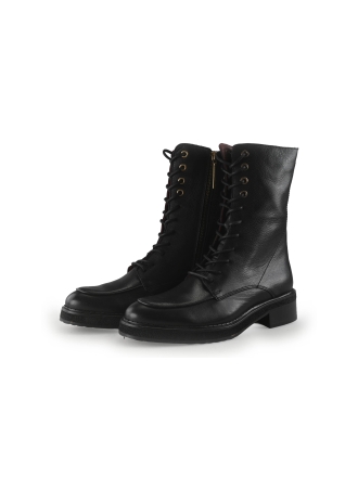 Fred de La Bretoniere Schnürstiefel Schwarz 350574
 Größe 38
 