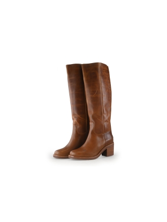 Shabbies Amsterdam Stiefel Braun 350575
 Größe 40
 