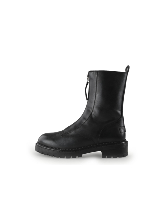 Shabbies Amsterdam Stiefeletten Schwarz 350579
 Größe 38
 