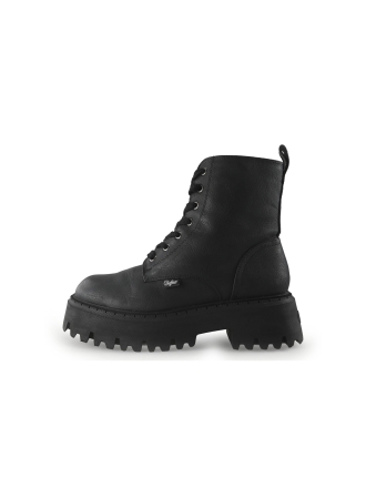Buffalo Stiefeletten Schwarz 350631
 Größe 40
 